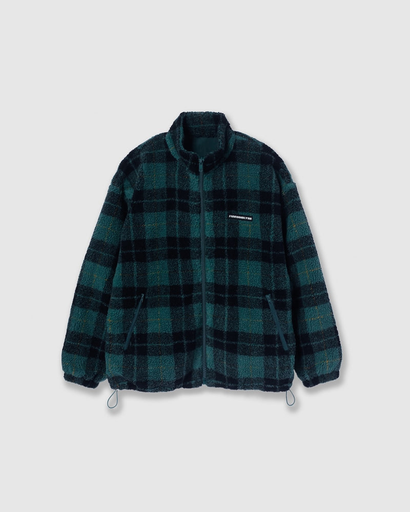 Sherpa Fleece Zip-up Blouson