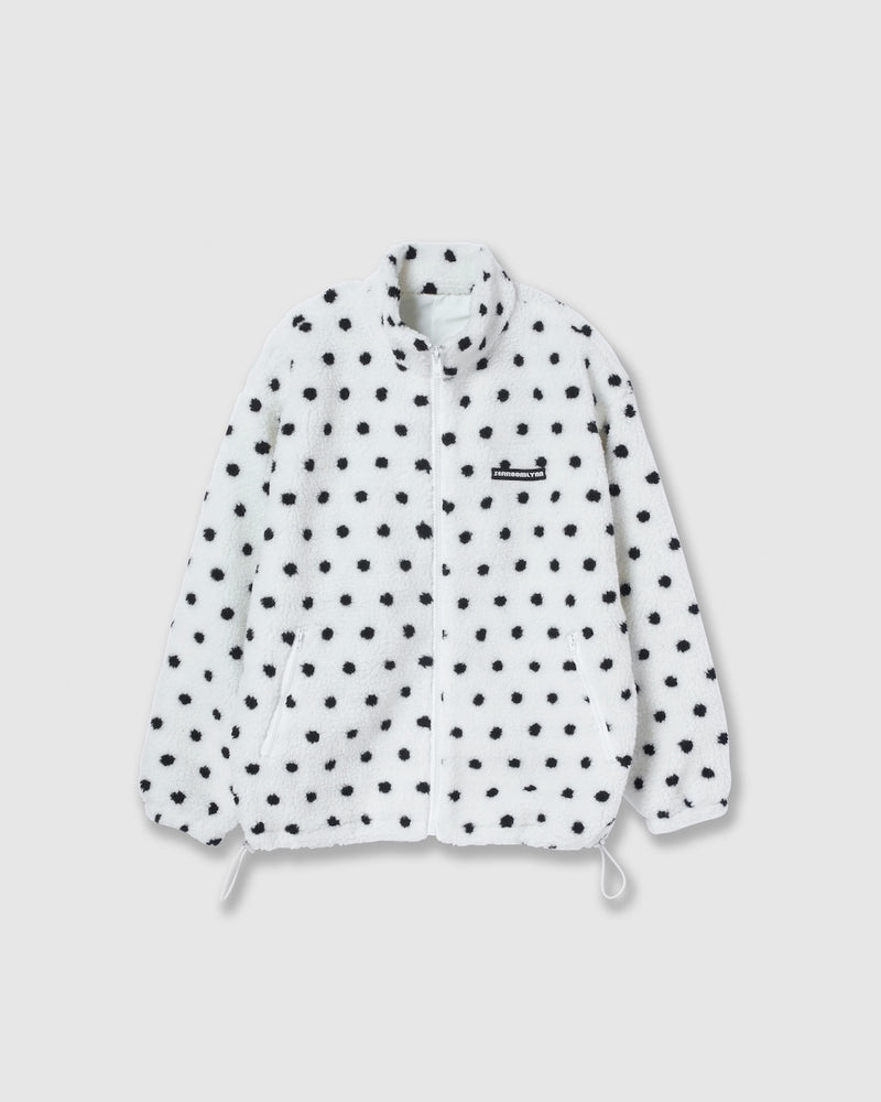 Sherpa Fleece Zip-up Blouson