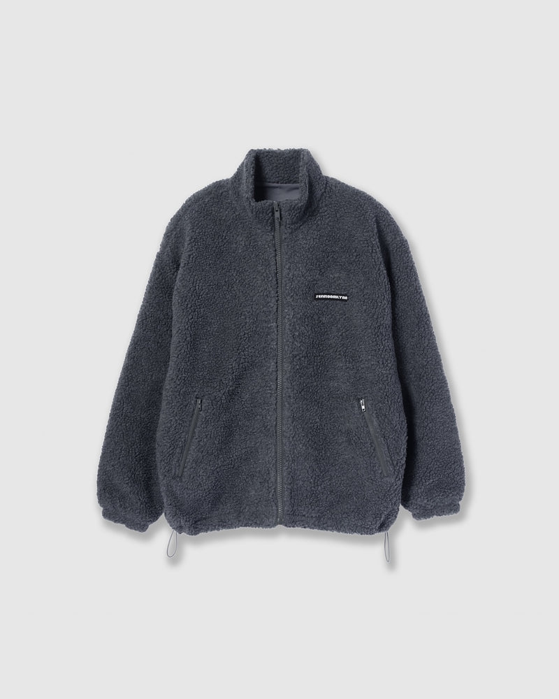 Sherpa Fleece Zip-up Blouson