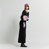 Back open Fitパッドカットワンピース