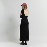 Back open Fitパッドカットワンピース