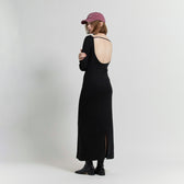 Back open Fitパッドカットワンピース