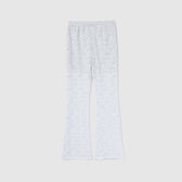 Velour Cord Lace Flare Pants