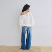 Knit Denim Straight SRN02
