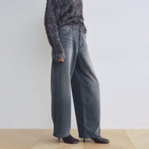 Knit Denim Straight SRN02