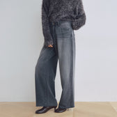 Knit Denim Straight SRN02