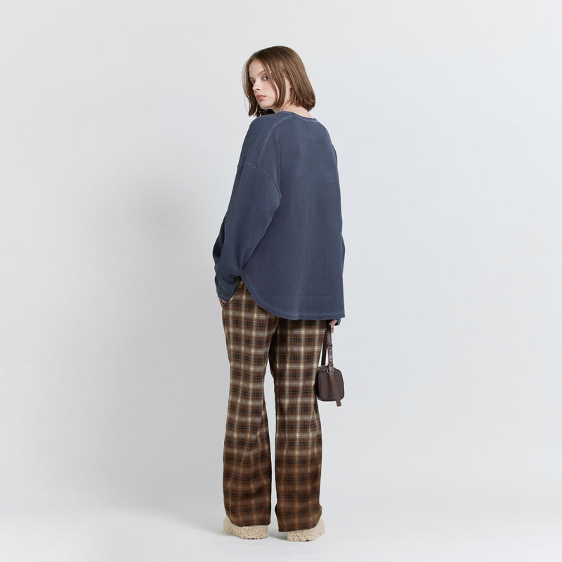 Flannel Waist Layered Pants