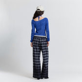 Flannel Waist Layered Pants