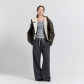 Flannel Waist Layered Pants