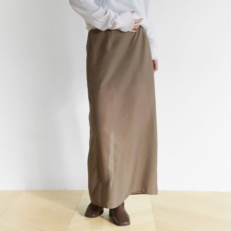 シアーLayeredアイラインスカート