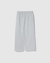 Volume Sweat Slit Long Skirt