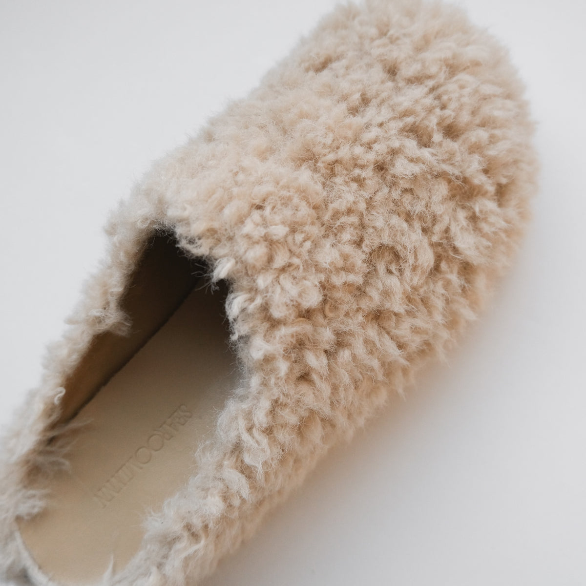 Fur Sabotサンダル