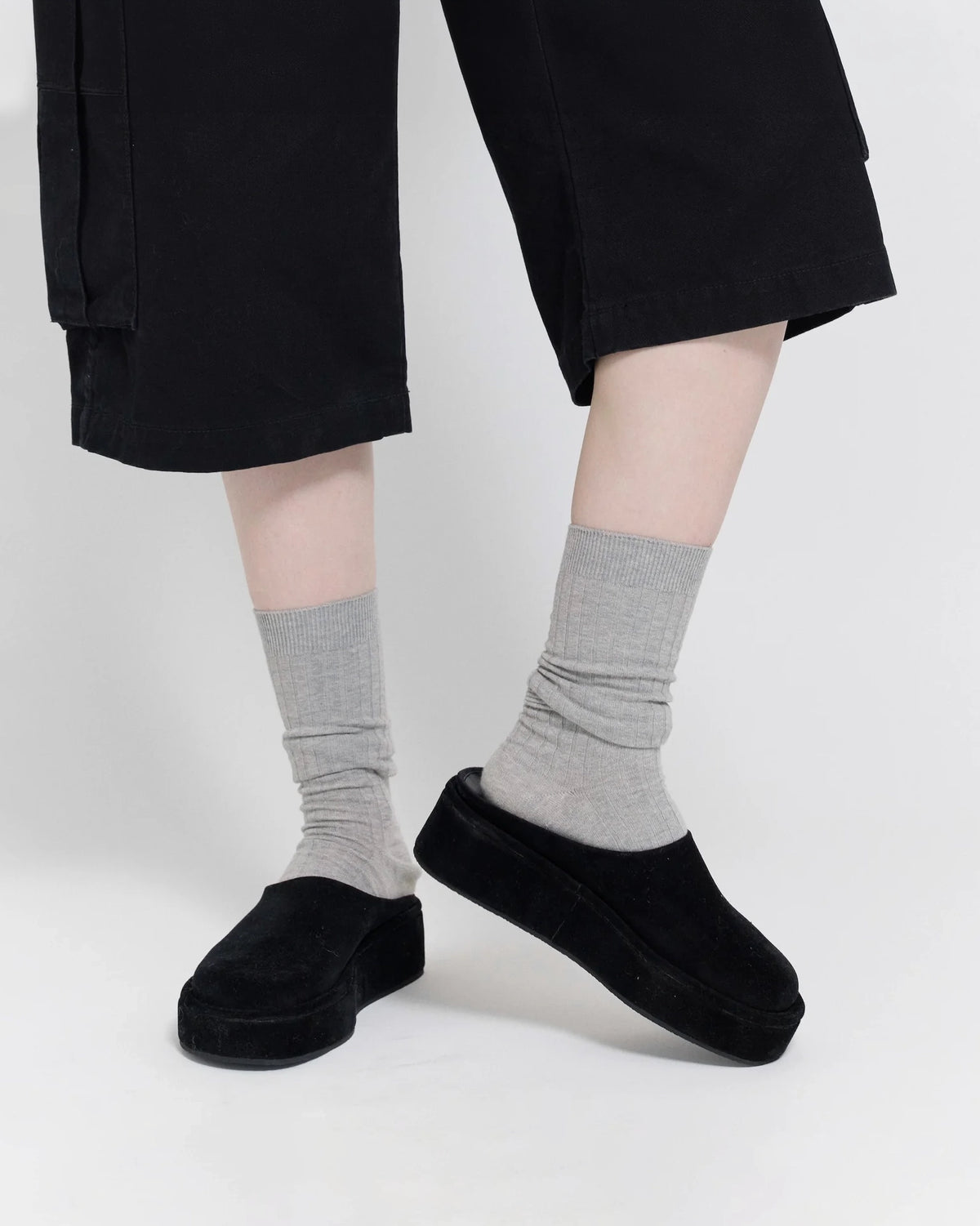Suede Sabotサンダル
