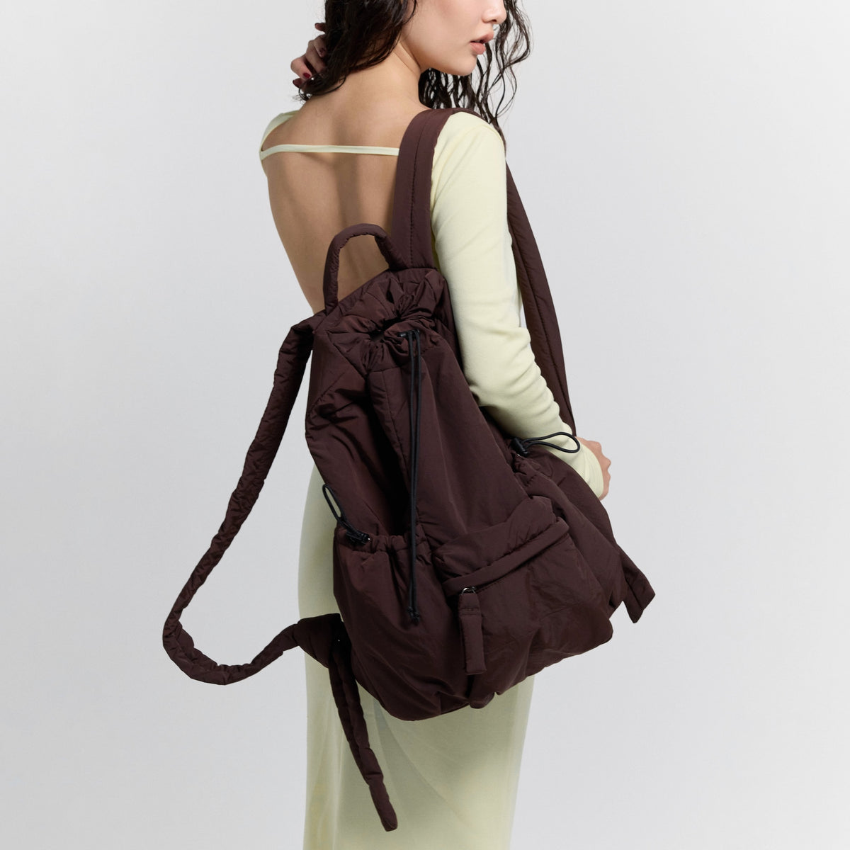 Nylon Padded Backpack
