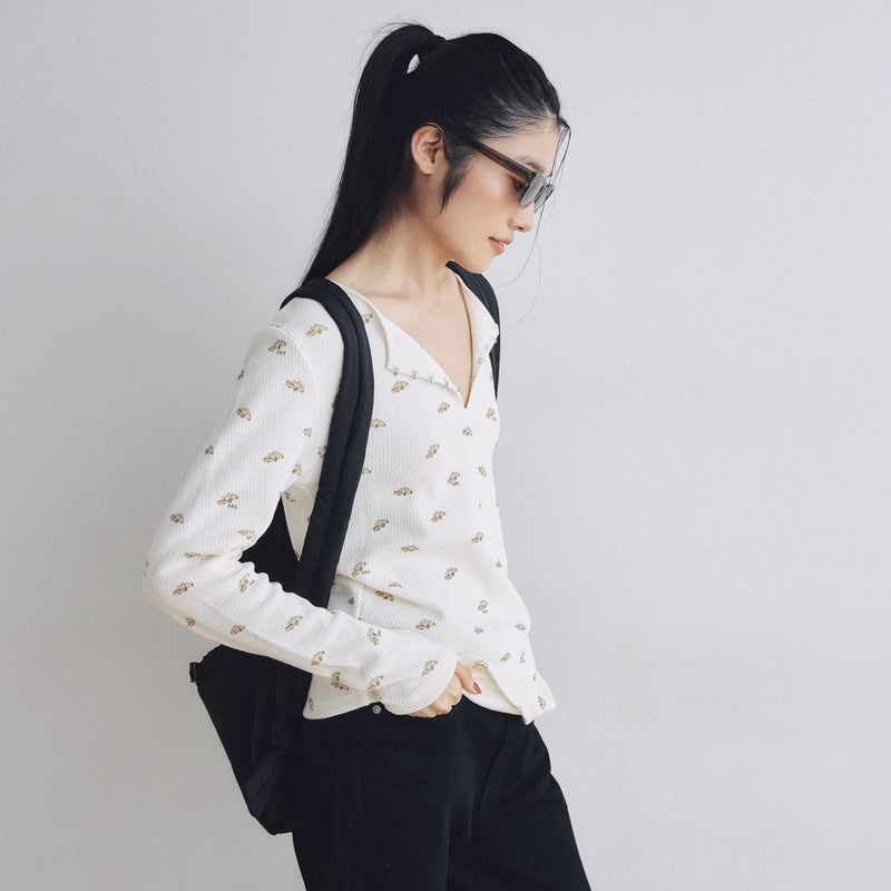 Nylon Padded Backpack