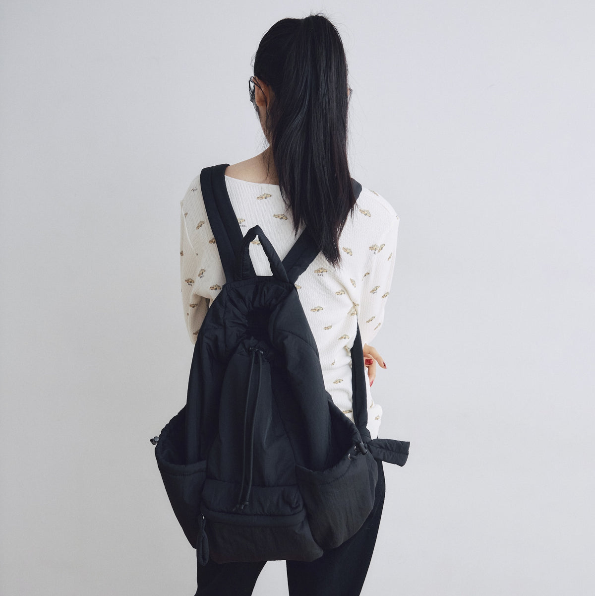 Nylon Padded Backpack