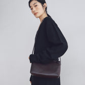 Multi Material Small Shoulder Bag