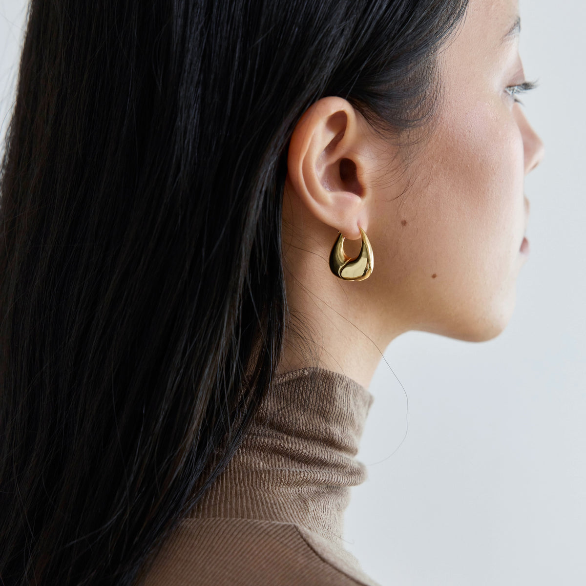 Puffy Hoop Pierce