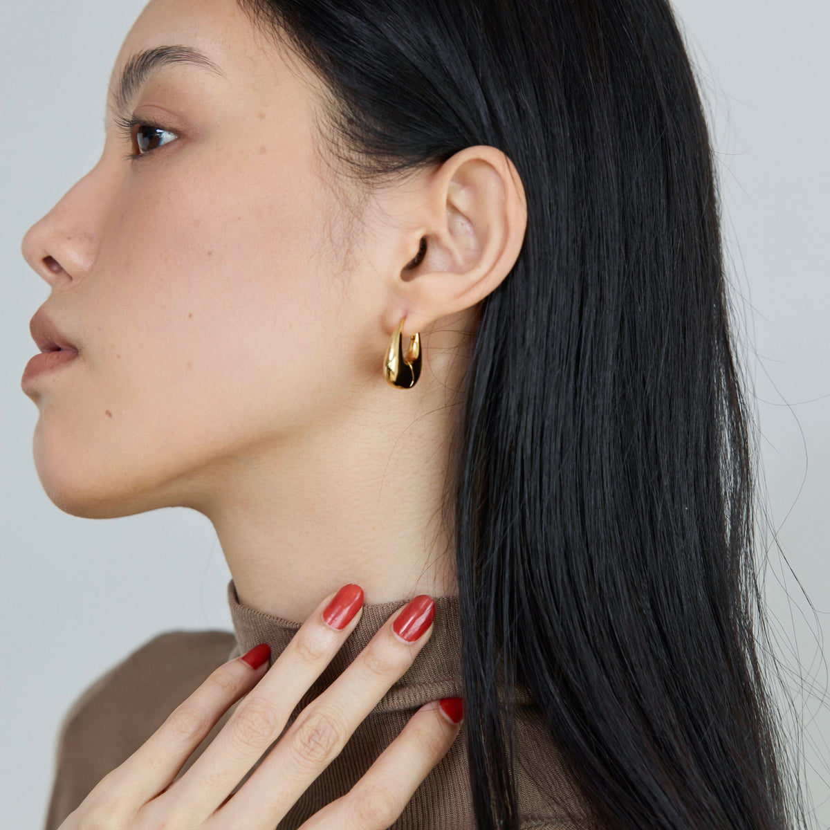 Puffy Hoop Pierce