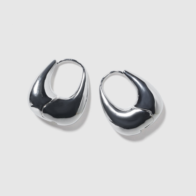 Puffy Hoop Earrings