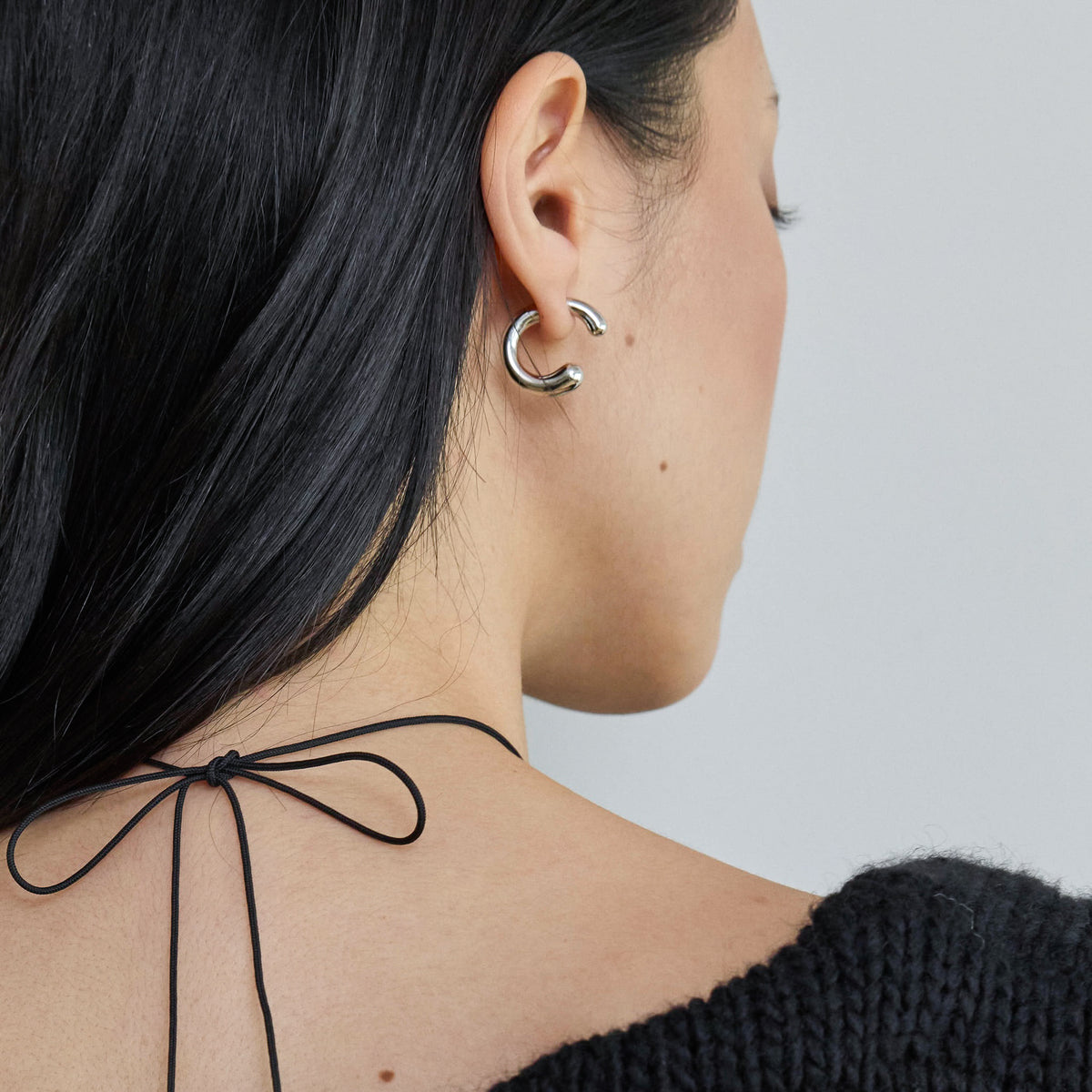 Curly Hoop Pierce