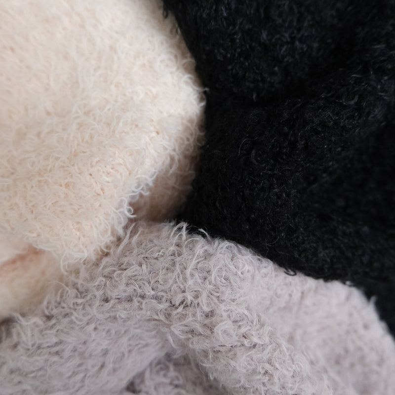 Poodle Yarn ハイネック arm warmer set