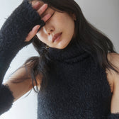 Poodle Yarn ハイネック arm warmer set