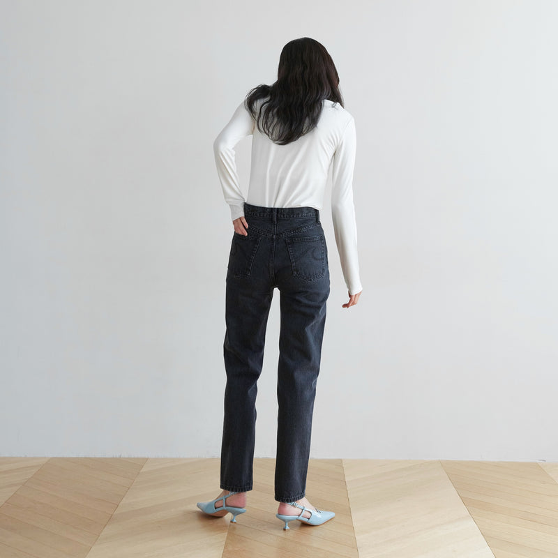 ハイウエストSlimストレート SRN02