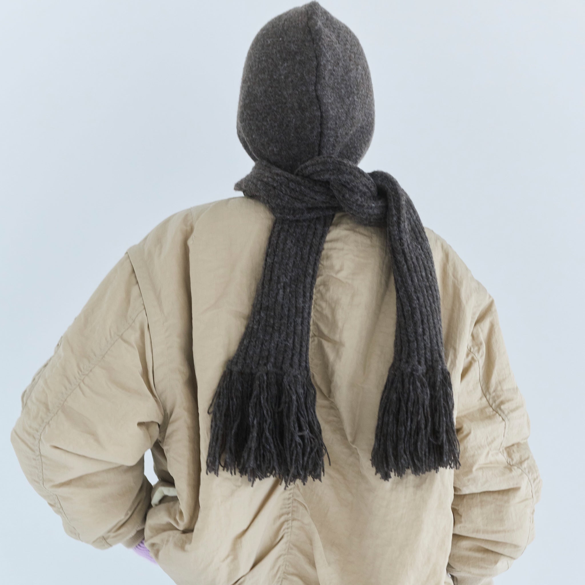 新品未使用 Sea Room lynn Fringeフーディーマフラー Fringeフーディーマフラー