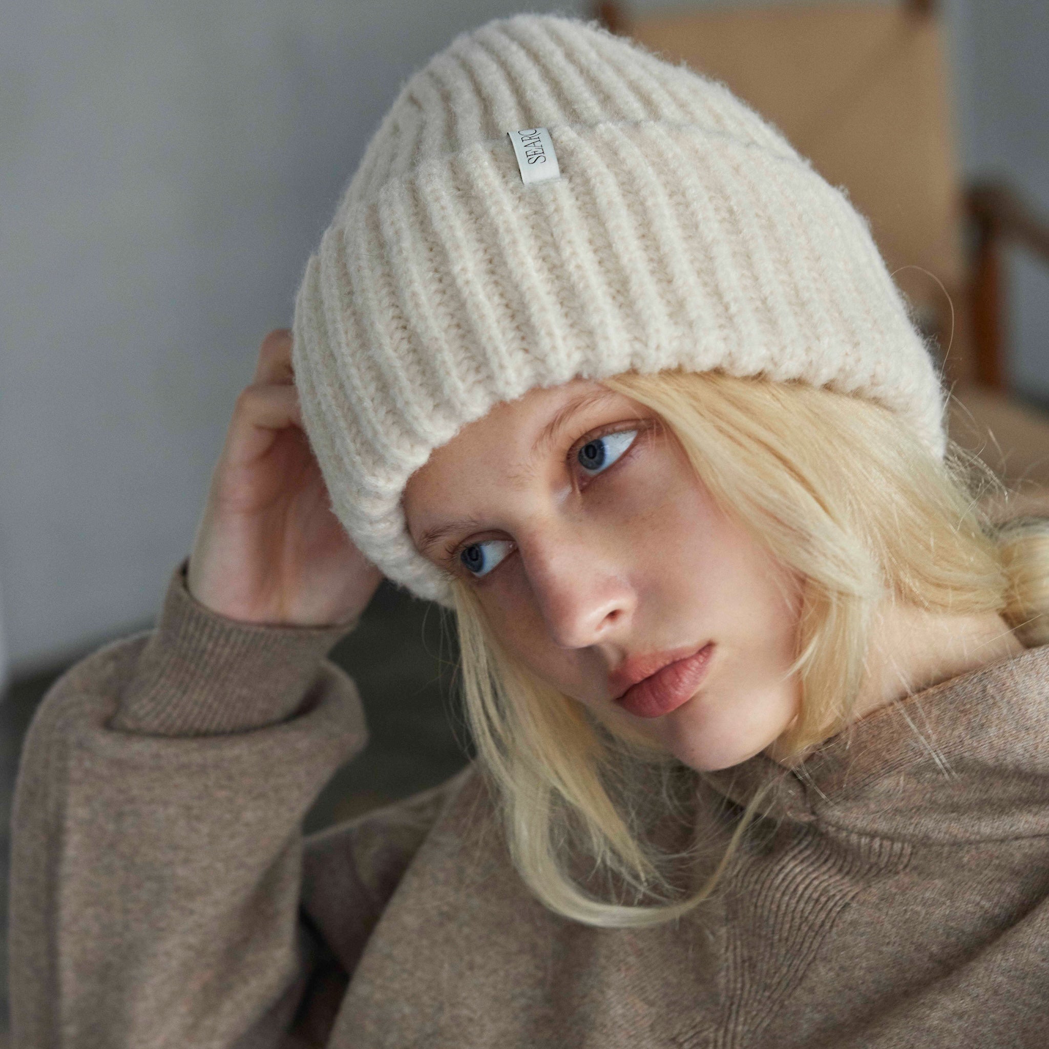 RIB KNIT WATCH CAP