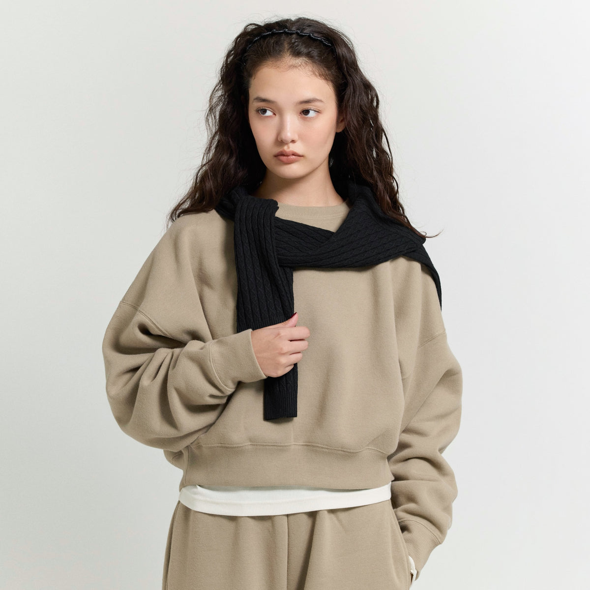 Volume Sweat Shortプルオーバー