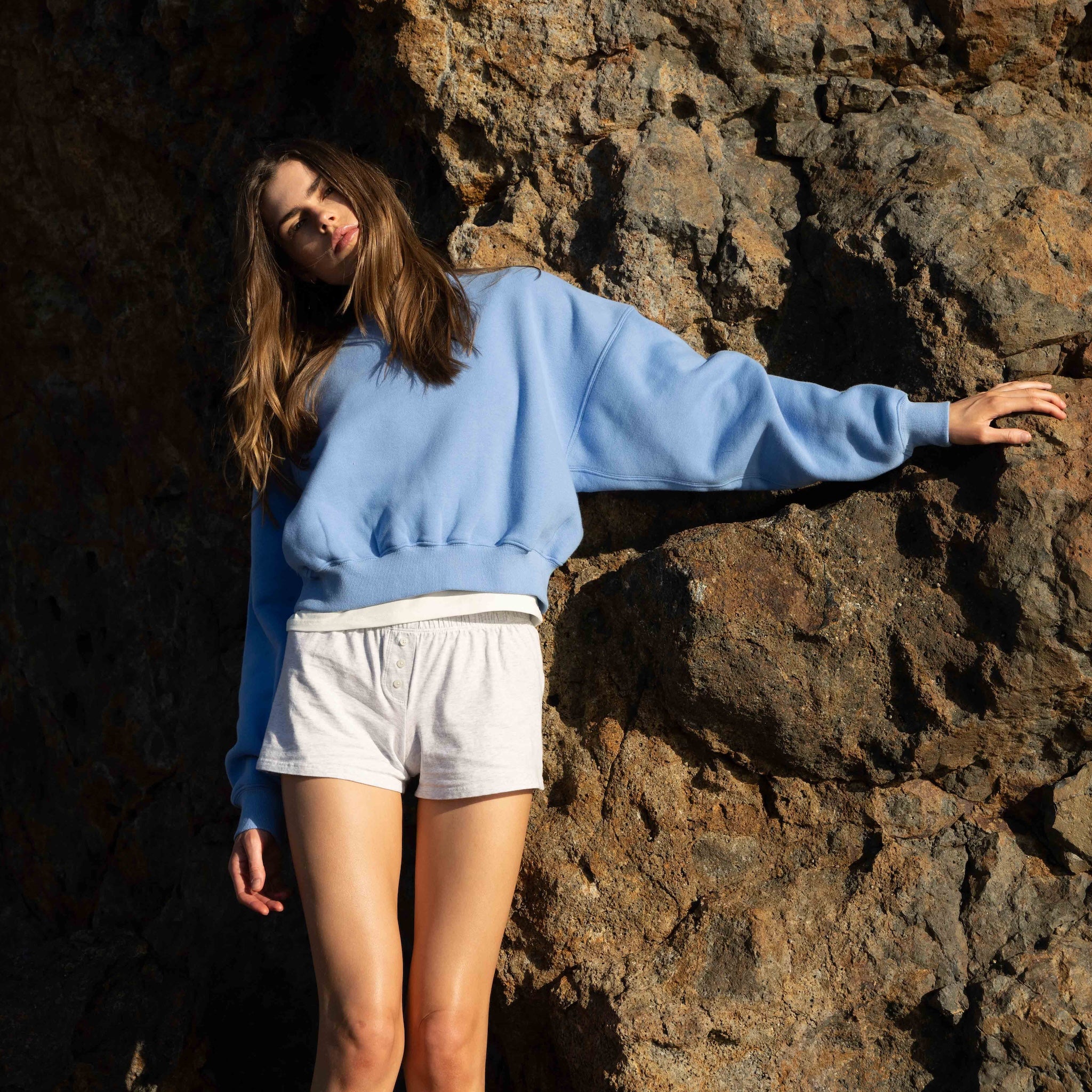 Volume Sweat Short Pullover