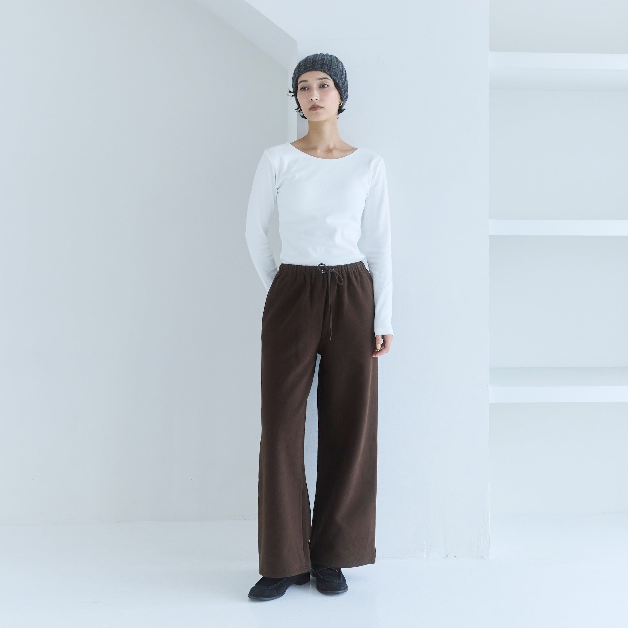 FitパッドBasicクルーネックロンT