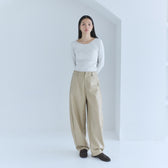 FitパッドBasicクルーネックロンT
