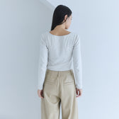 FitパッドBasicクルーネックロンT