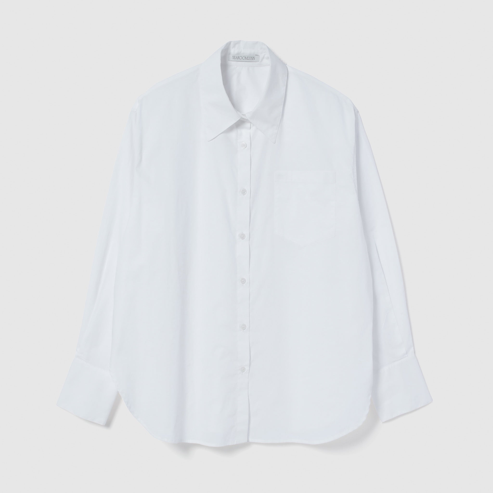 searoomlynn☆ホワイトシャツ Cotton Medium Basicシャツ