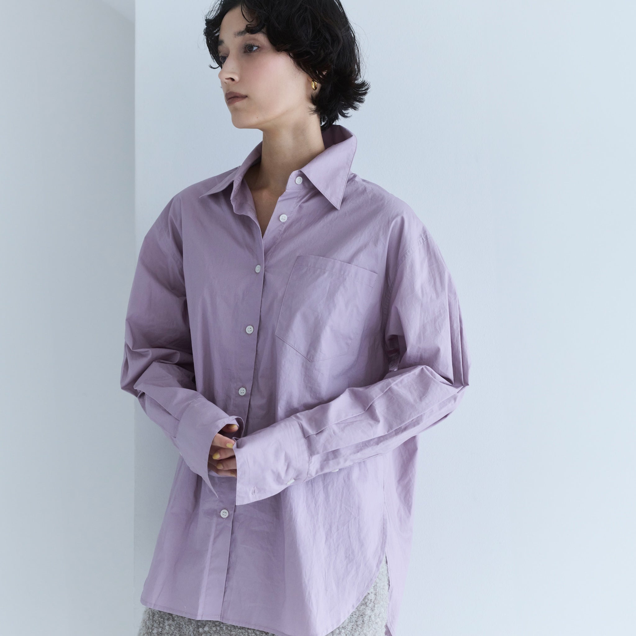 Cotton Medium Basicシャツ