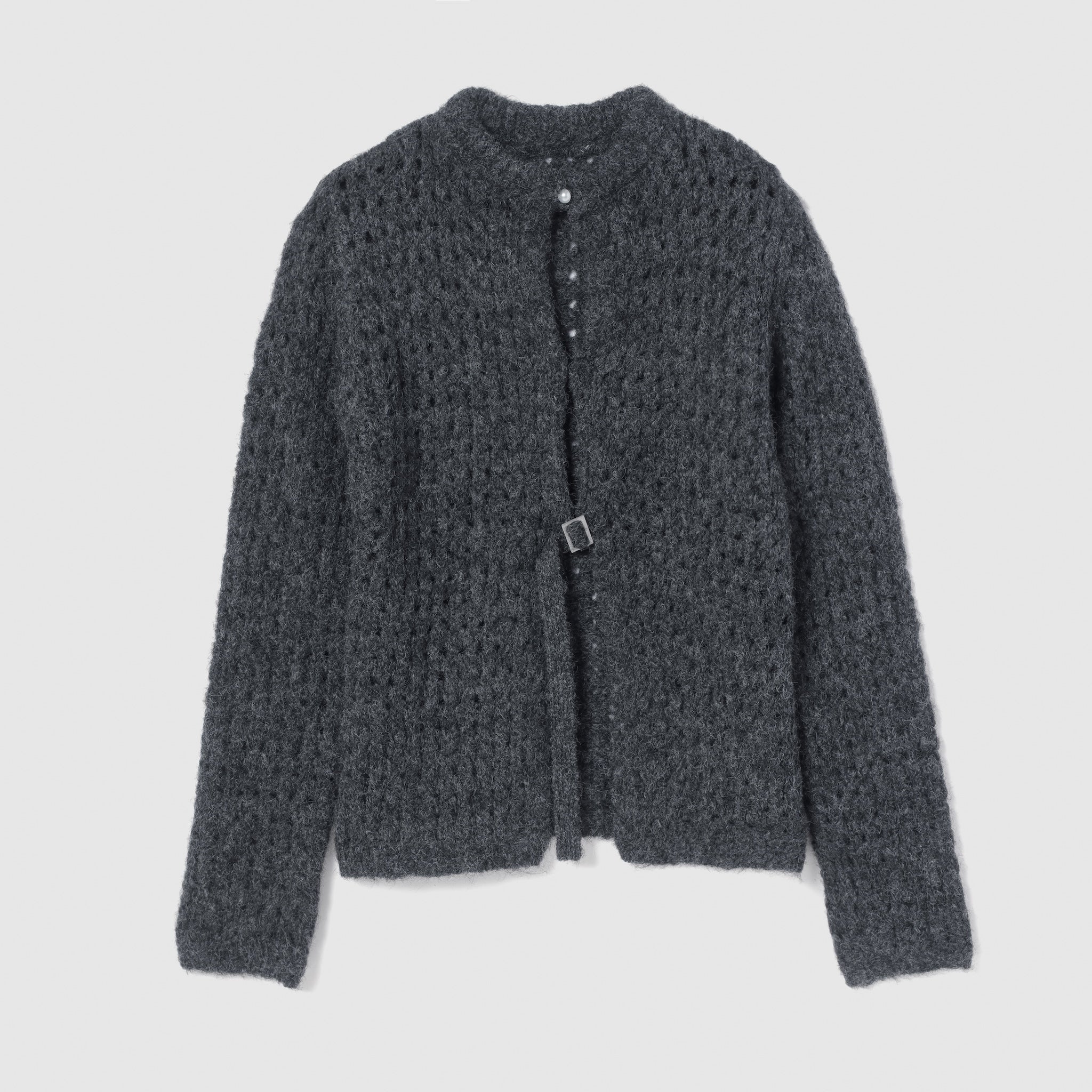 Fluffy Yarn 2-way Knit Top