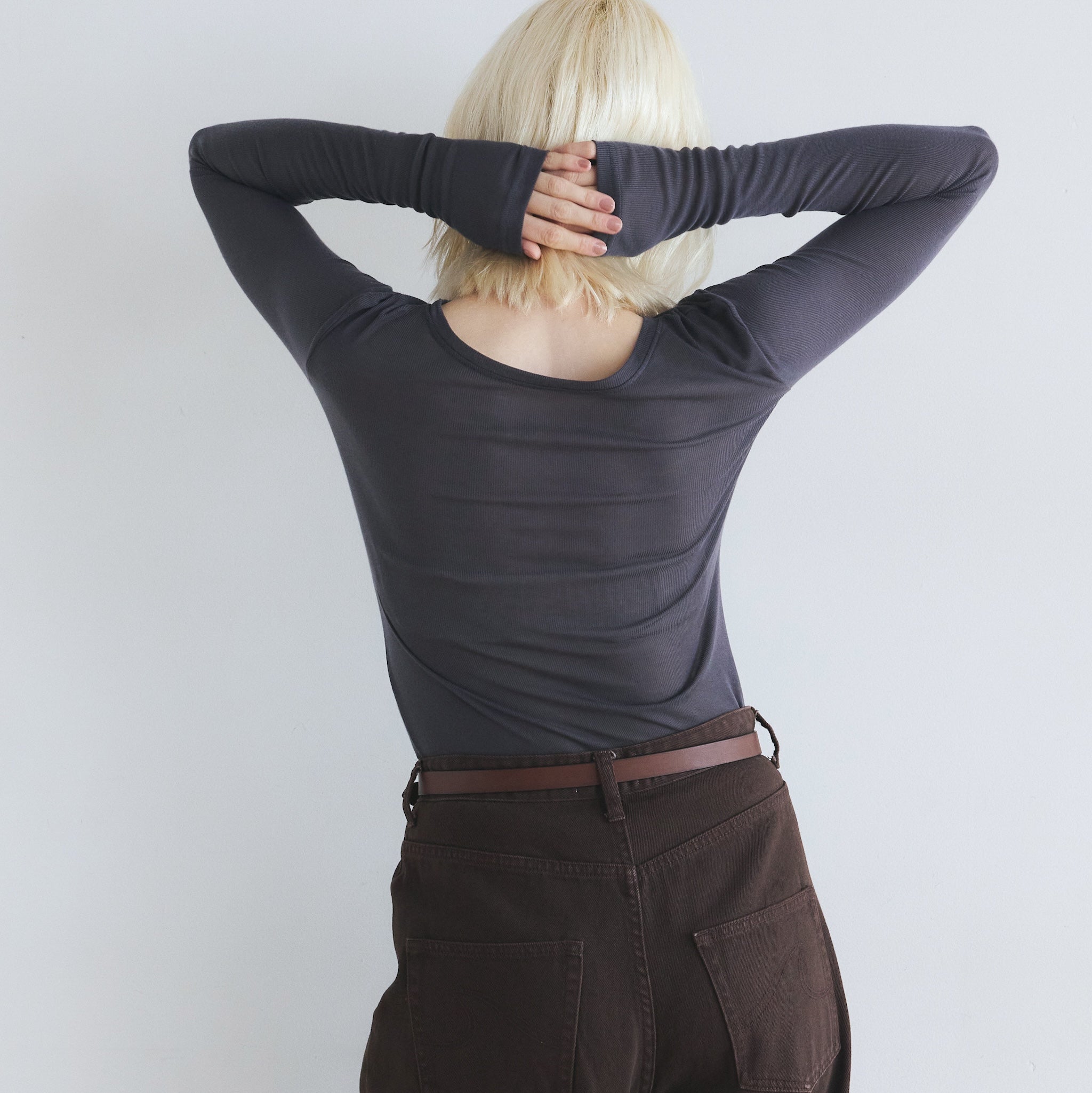 エアリーSlim RIBトップス