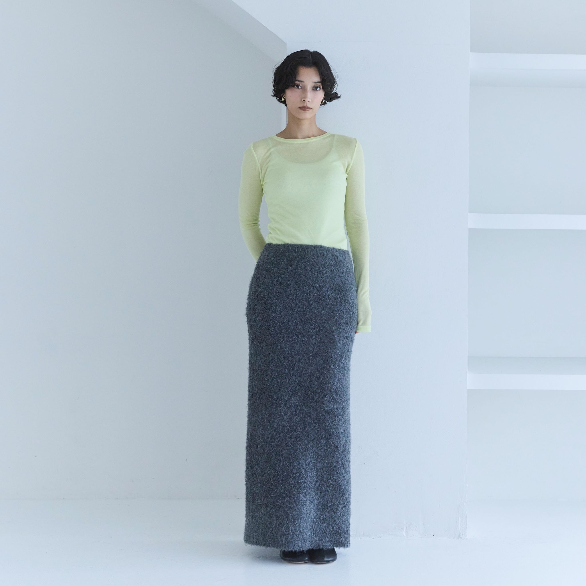 エアリーSlim RIBトップス