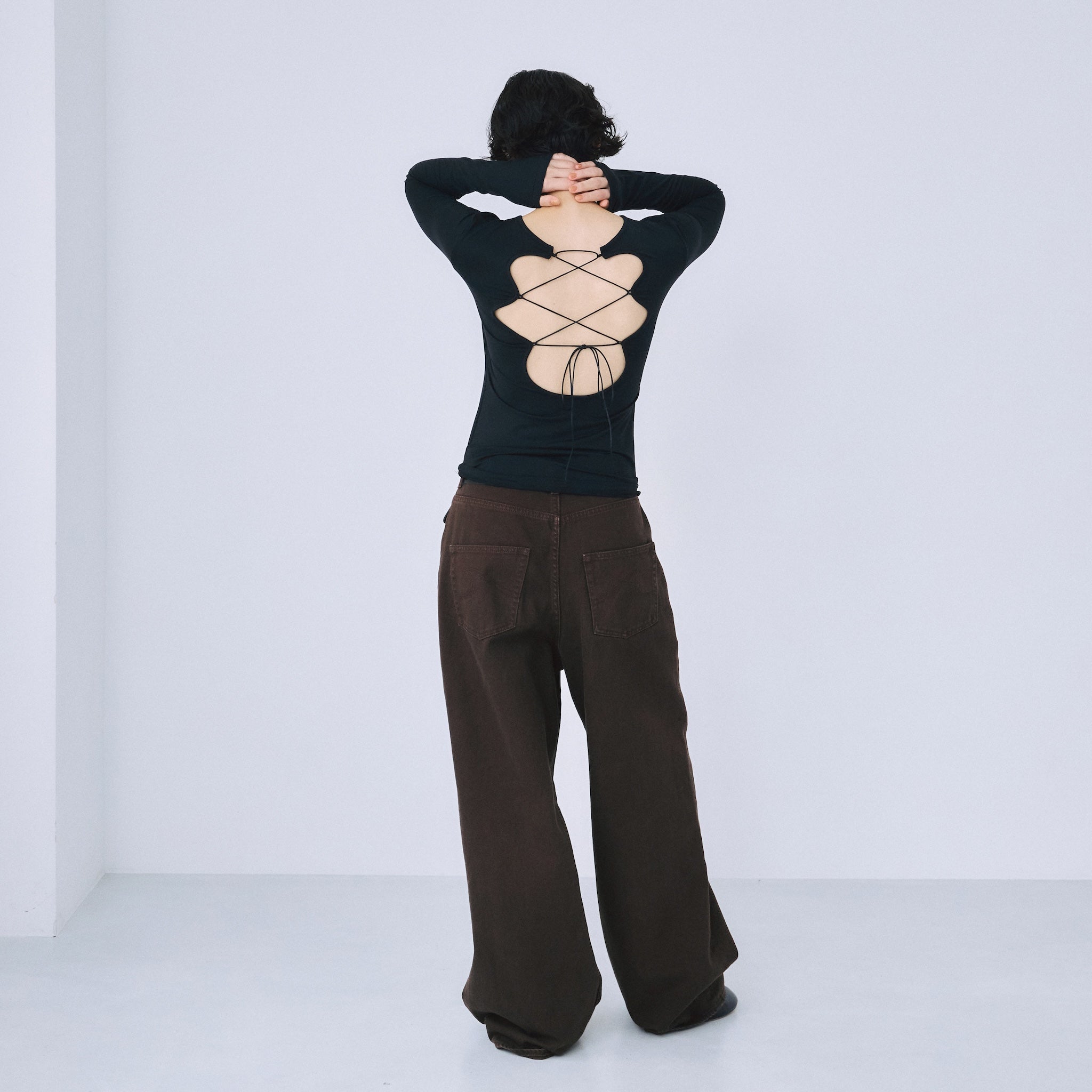 Smoothパッドinレースアップトップス