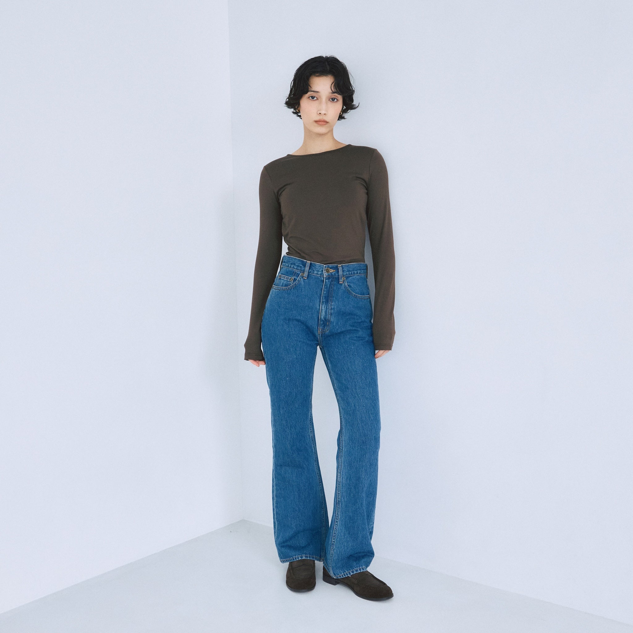 Smoothパッドinレースアップトップス