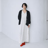 Cozy Relax Heart Button Cardigan