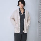 Cozy Relax Heart Button Cardigan