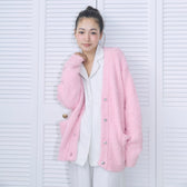Cozy Relax Heart Button Cardigan