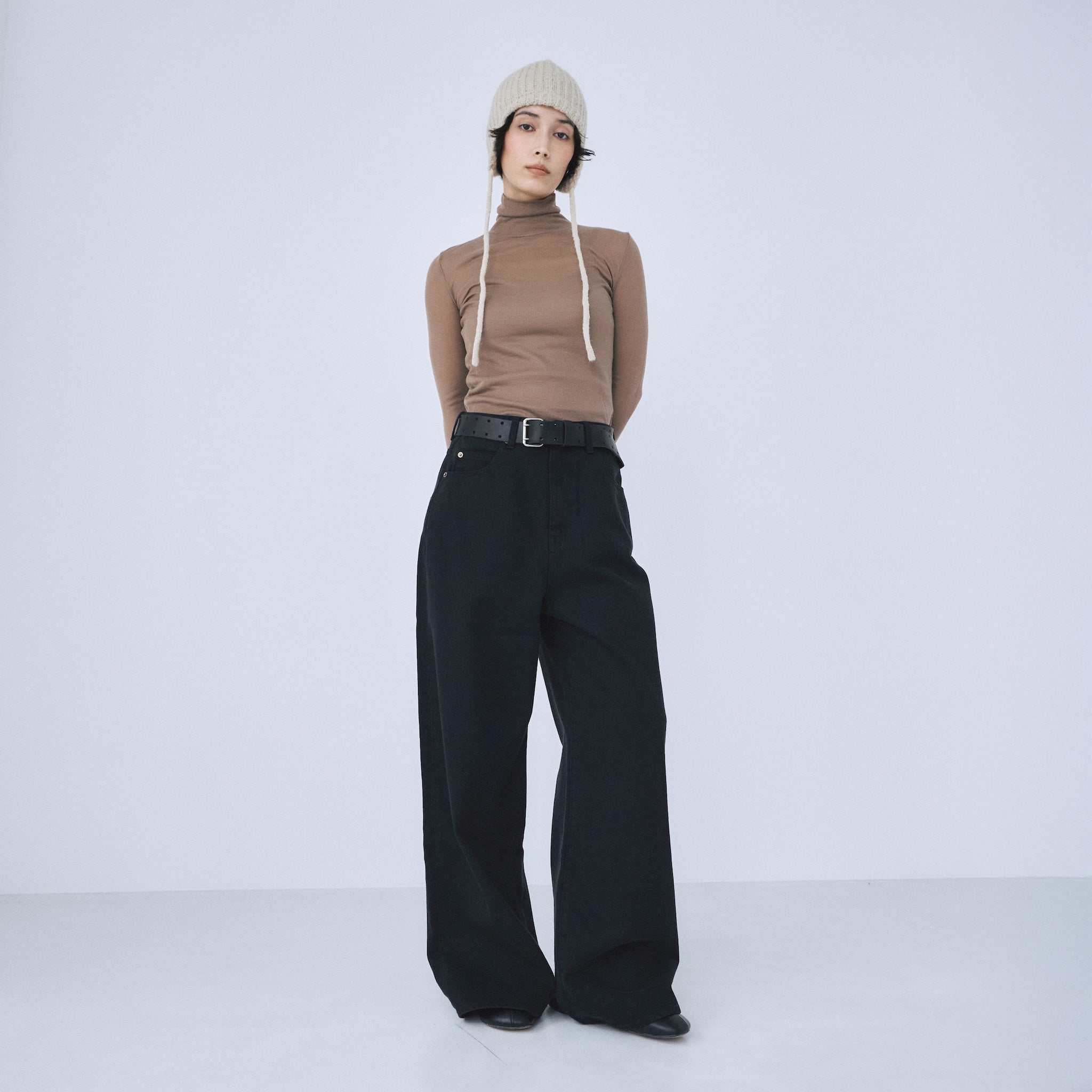 searoomlynn エアリーfitRIBハイネックトップス エアリーSlim RIBハイネックトップス