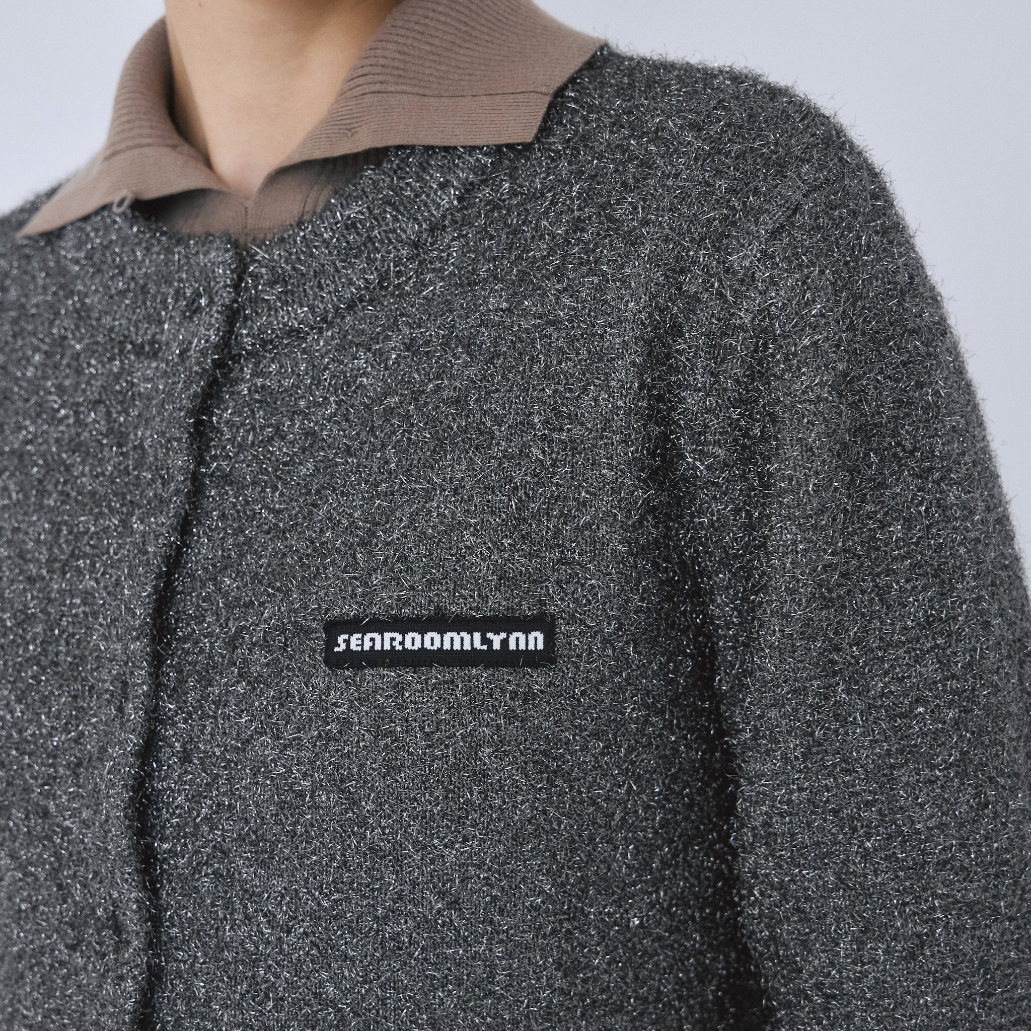 Glitter Yarn Knitカーディガン