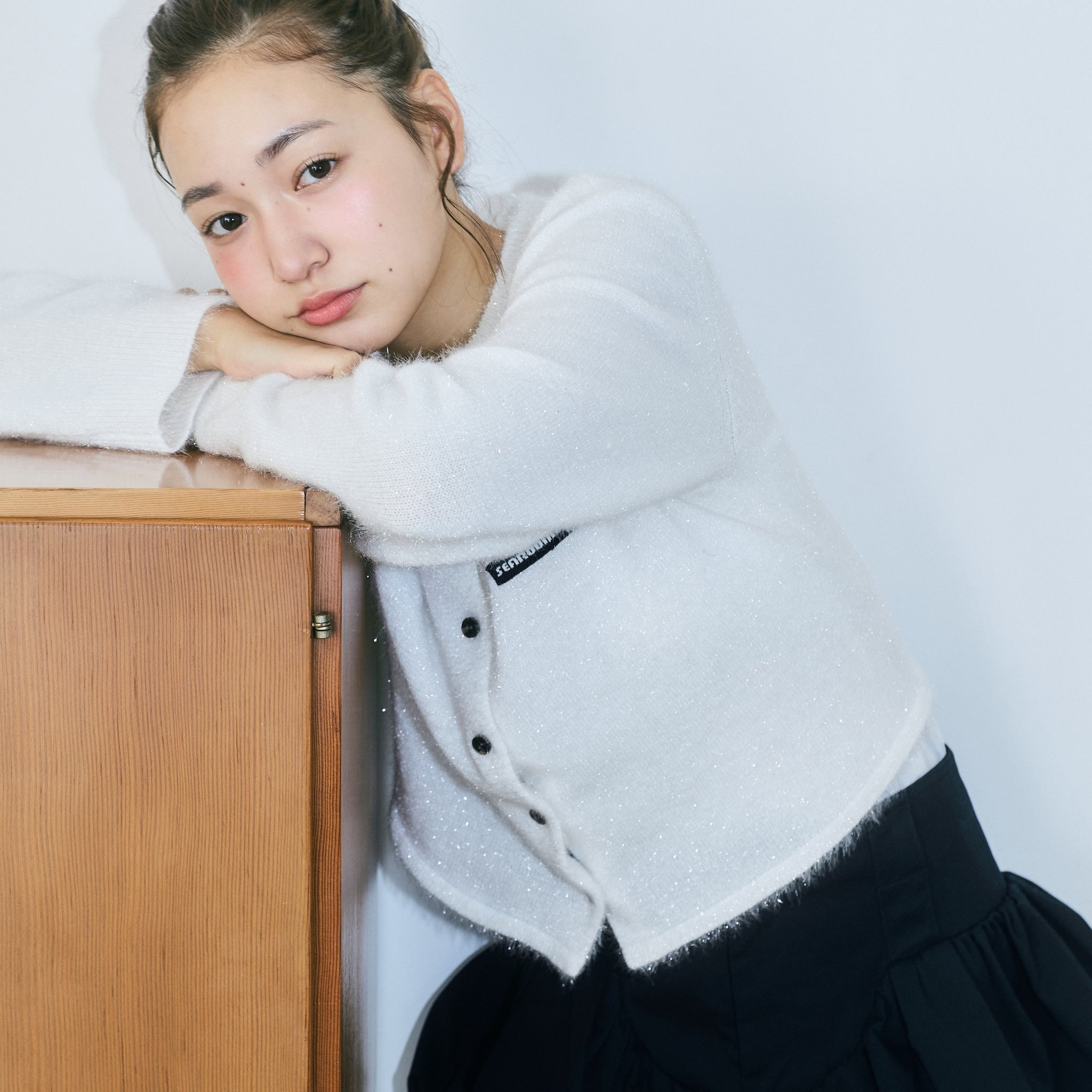 【SeaRoomlynn】スカートwithハーフレギンス/ブラック/完売/新品 SeaRoomlynn (シールーム・リン)