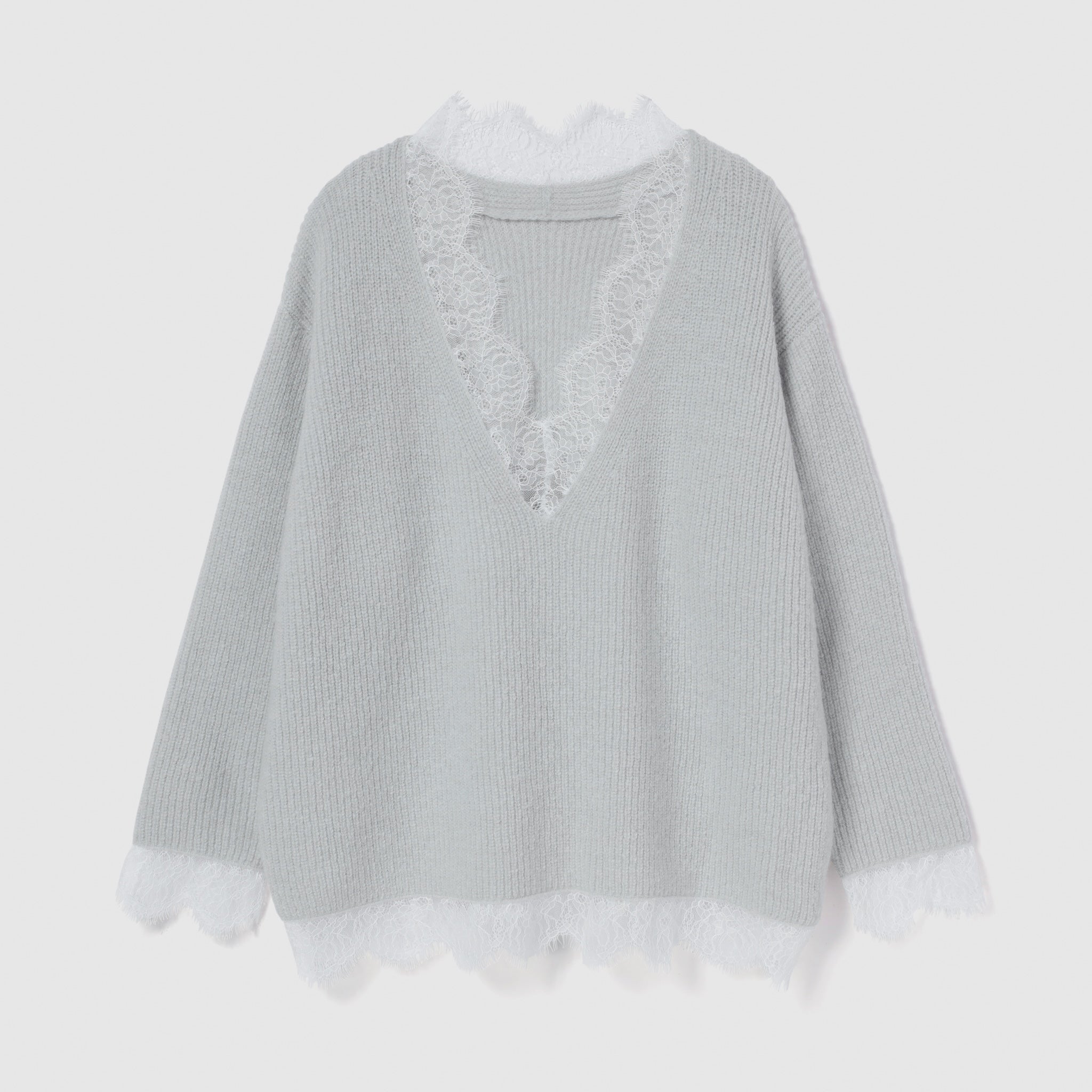 S　Sea Room Lynn Eye Lush Laceニットトップス Eye Lash Laceニットトップス