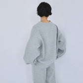 VネックメッシュSweatプルオーバー